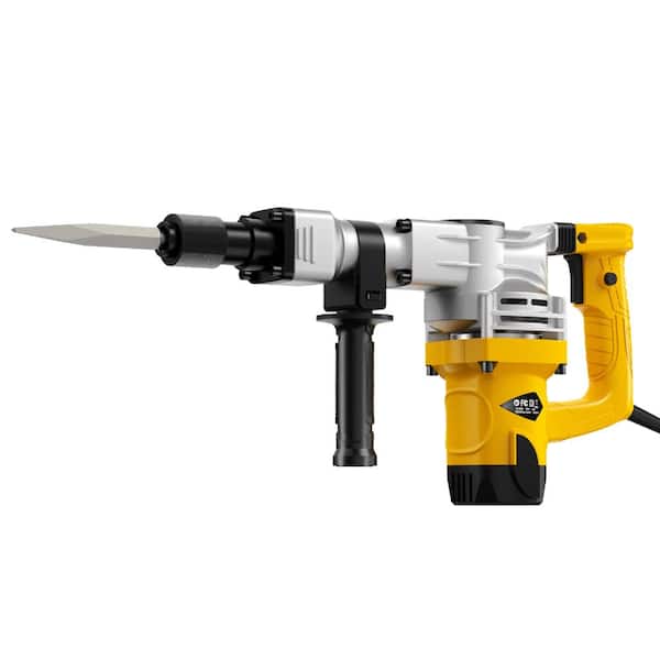 Demolition Jack Hammer, Concrete Breaker 1400W Electric Hammer 2 Chisel Bit