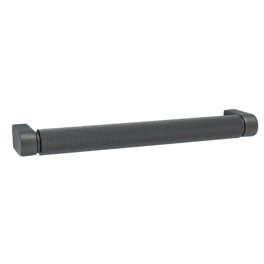 Kent Knurled 6 in. (152 mm) Center-to-Center Industrial Black Nickel Bar Drawer Pull price history on PriceWatchPro