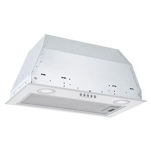 24 in. 280 CFM Ducted Insert with Light Range Hood in Stainless Steel