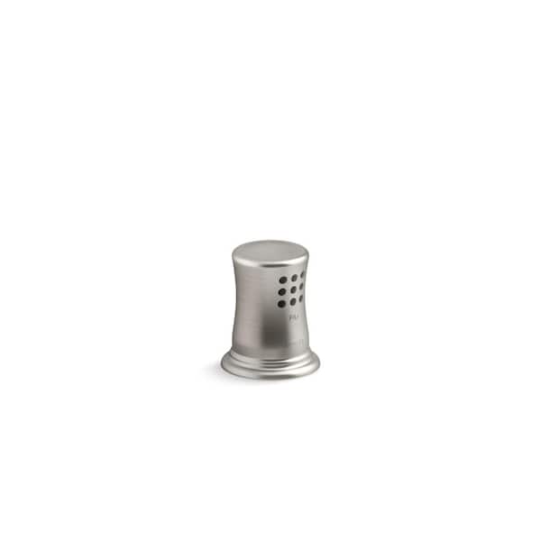 Air Gap Cover with Collar in Vibrant Stainless