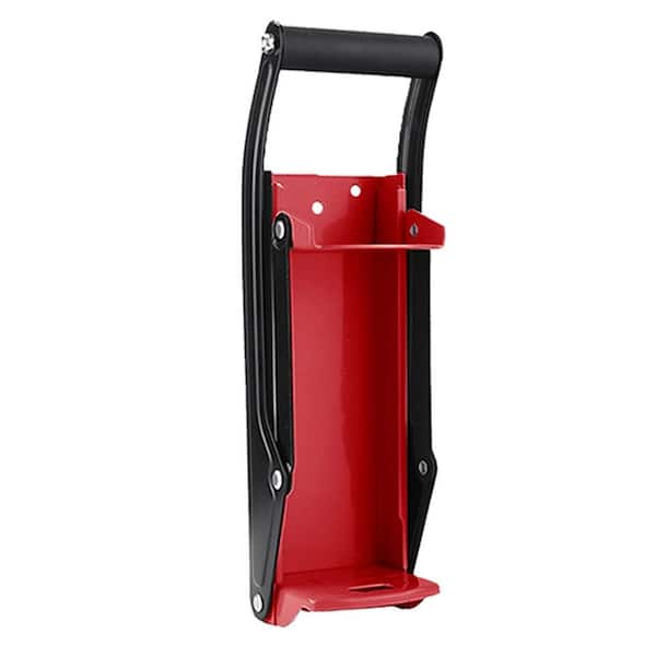16 oz. Aluminum Can Crusher Multi-Function Recycling Tool with Bottle Opener, Non-Slip Handle, Wall Mountable