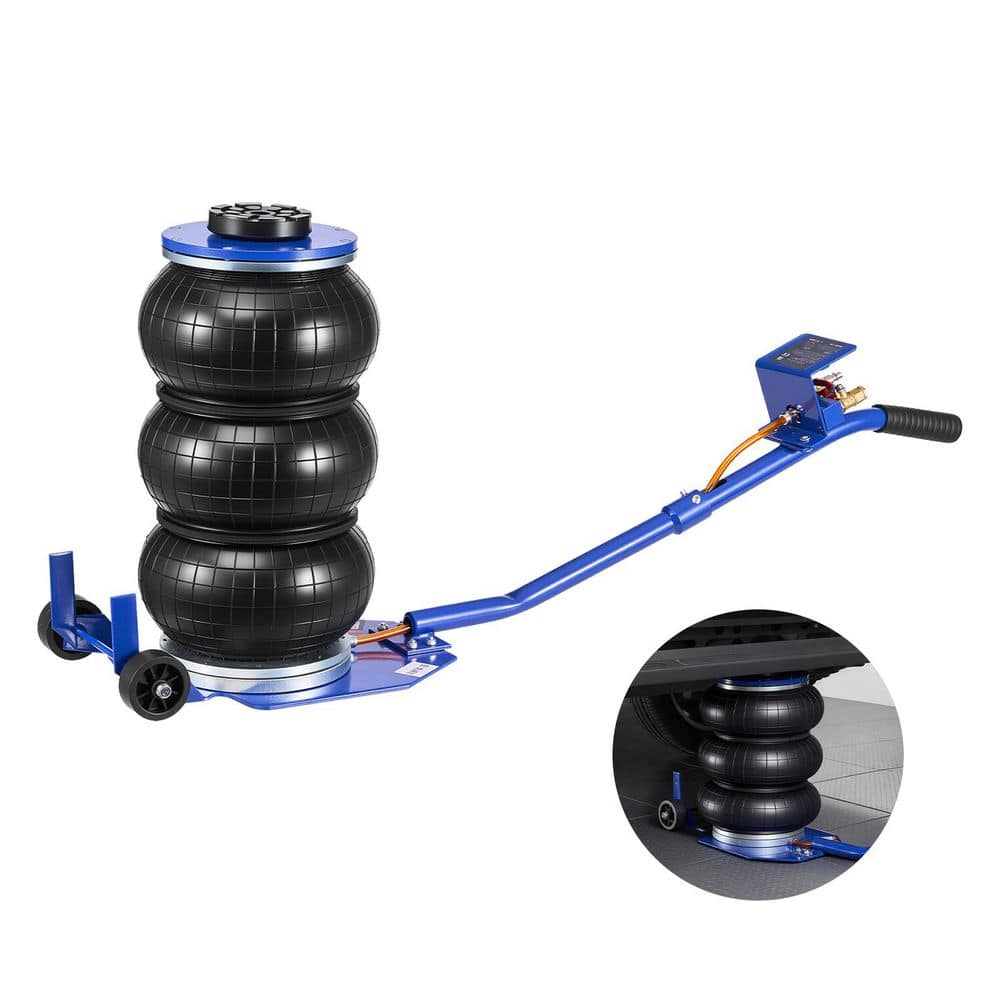 Triple-Bag Air Jack (Six Pipes), Lifts Up to 17.7 in., Fast Lifting with Handle & Pad, 3Ton / 6613 lbs., 2025 Update price history on PriceWatchPro