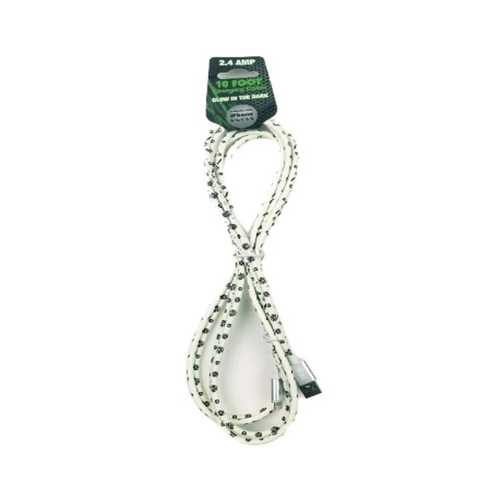 120 in. Glow in the Dark Charging Cord iPhone