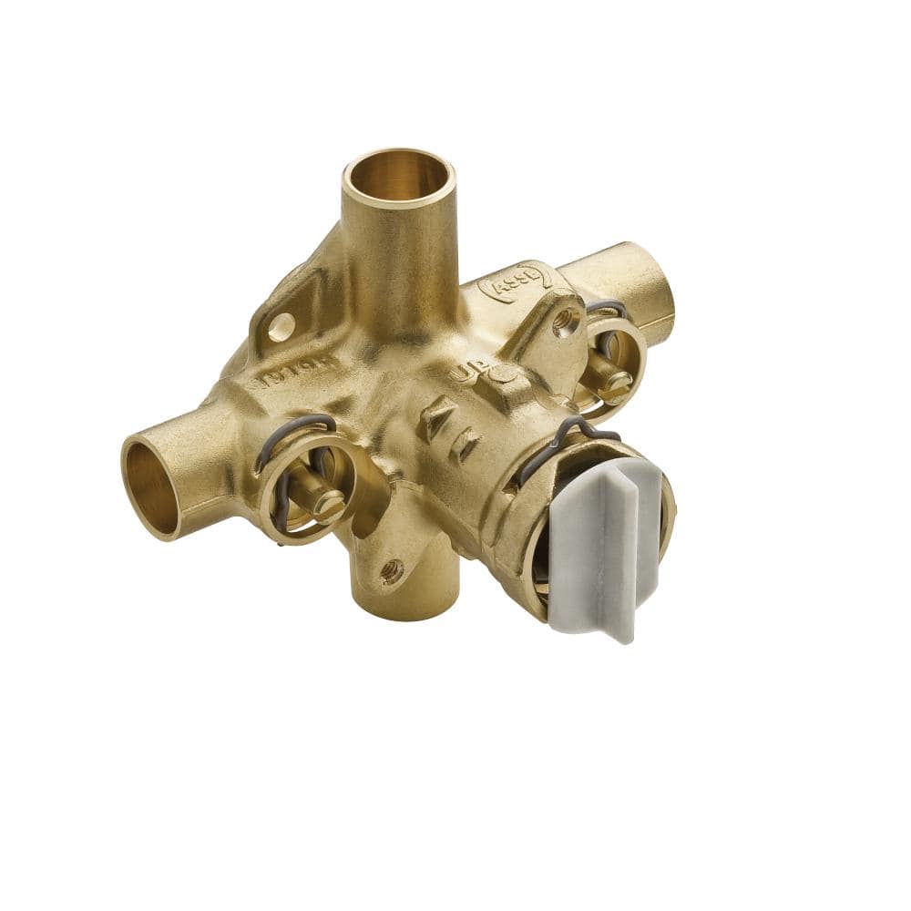 Brass Pressure Balancing Rough-In Valve with Stops