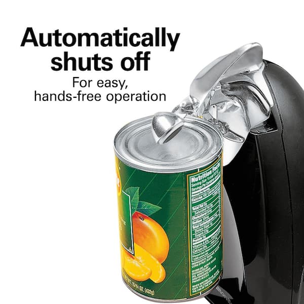 Hamilton Beach Smooth Touch Electric Automatic Can Opener with Easy Push  Down Lever, Use with All Standard-Size and Pop-Top Lids & OXO Good Grips