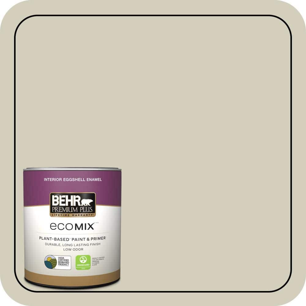 1 qt. #780C-3 Ocean Pearl Eggshell Enamel EcoMix Plant-Based Interior Paint & Primer price history on PriceWatchPro