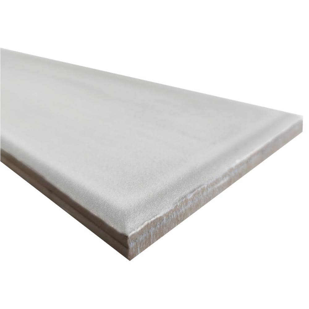 Stacy Garcia White Matte Porcelain Subway Wall Tile