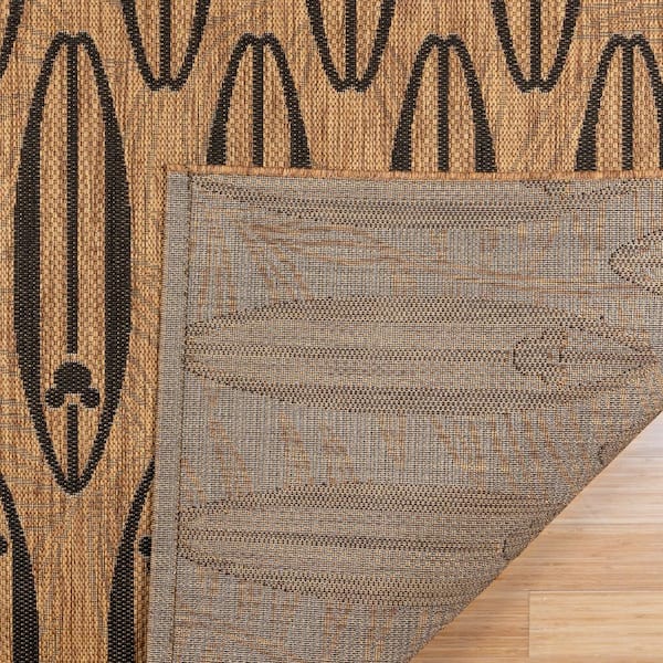 Disney Mickey Mouse Surfboard Chestnut/Black 8 ft. x 10 ft