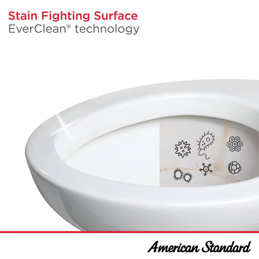 American Standard Cadet 1.28 Gallons GPF Round Comfort Height Floor Mounted Kit (Seat Not Included)