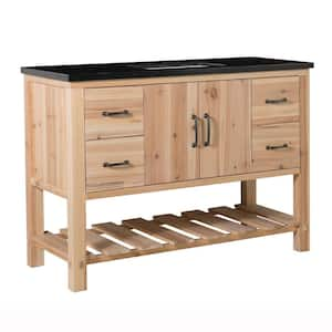 Solid Wood - Unfinished - Bathroom Vanities with Tops - Bathroom Vanities -  The Home Depot