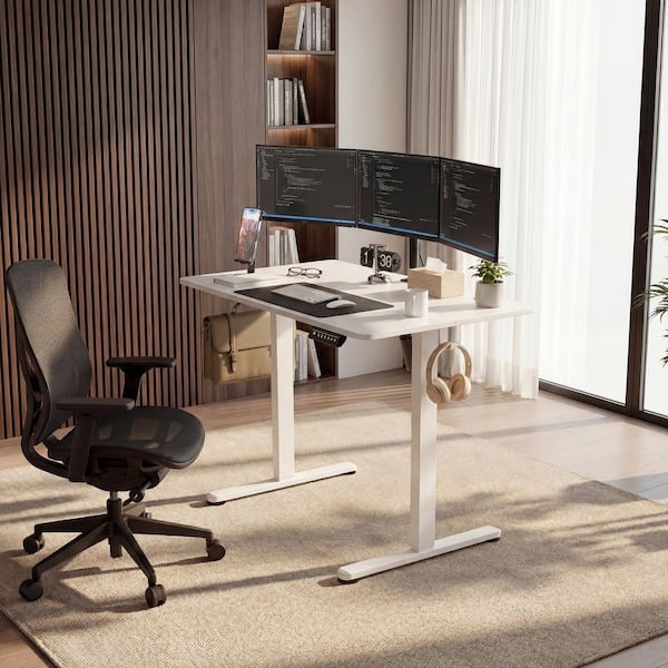 White - Standing Desks - The Home Depot