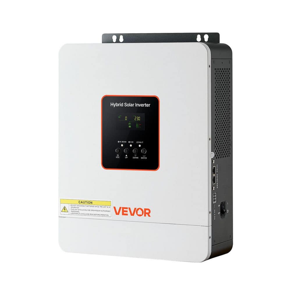 3000W Hybrid Solar Inverter, 24V DC to 230V AC, Pure Sine Wave Power Inverter Charger Built-in 80A MPPT Solar Controller price history on PriceWatchPro