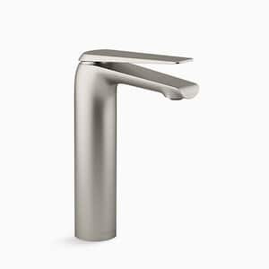 Avid Single Hole Single-Handle 0.5 GPM Bathroom Faucet in Vibrant Brushed Nickel