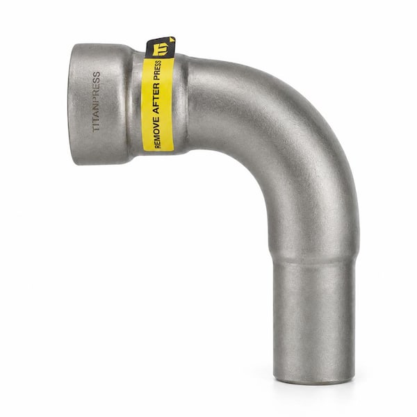 3/4 in. Carbon Steel Press 90° Street Elbow HNBR Gas