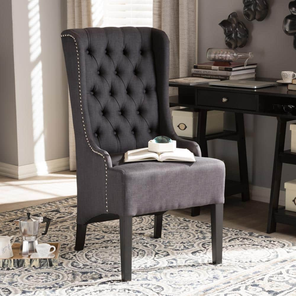 baxton studio vincent wingback chair