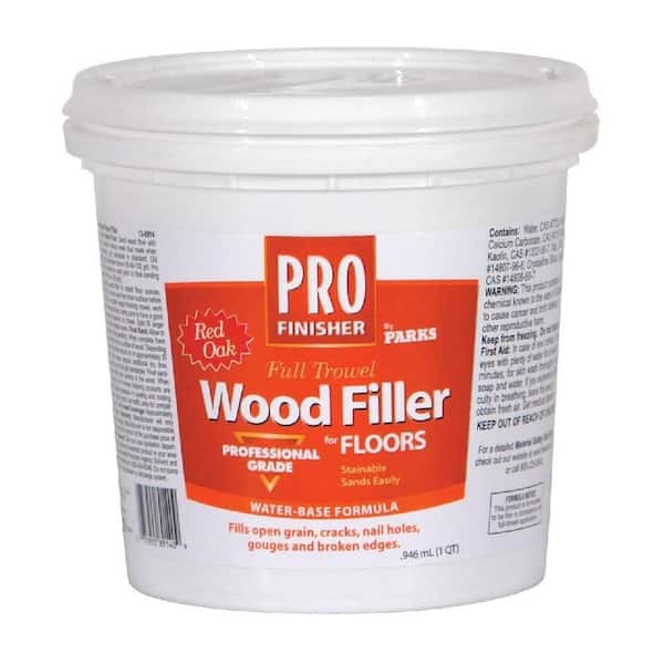 1 Qt Red Oak Wood Filler, Hardwood Floor Gap Filler Home Depot