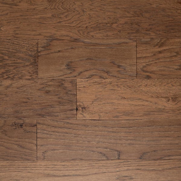 ASPEN FLOORING Take Home Sample - Brooke Hickory Water Resistant Engineered Hardwood Flooring