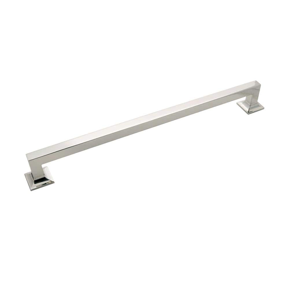 Studio Collection Pull 12 in. Center to Center Polished Nickel Bar Cabinet Pull (5-Pack) price history on PriceWatchPro