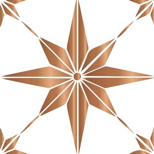 MI ALMA Brown B76 5 in. x 5 in. Vinyl Peel and Stick Tile (24 Tiles, 4.17 sq.ft./Pack)