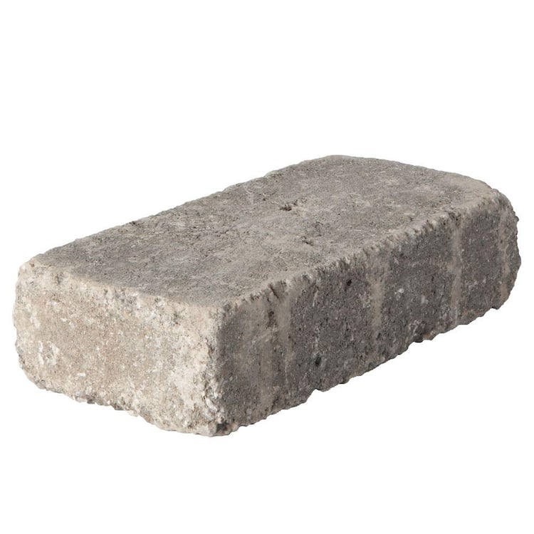 Pavestone RumbleStone Mini 7 in. x 3.5 in. x 1.75 in. Greystone Concrete Paver (576 Pcs. / 98 Sq. ft. / Pallet)