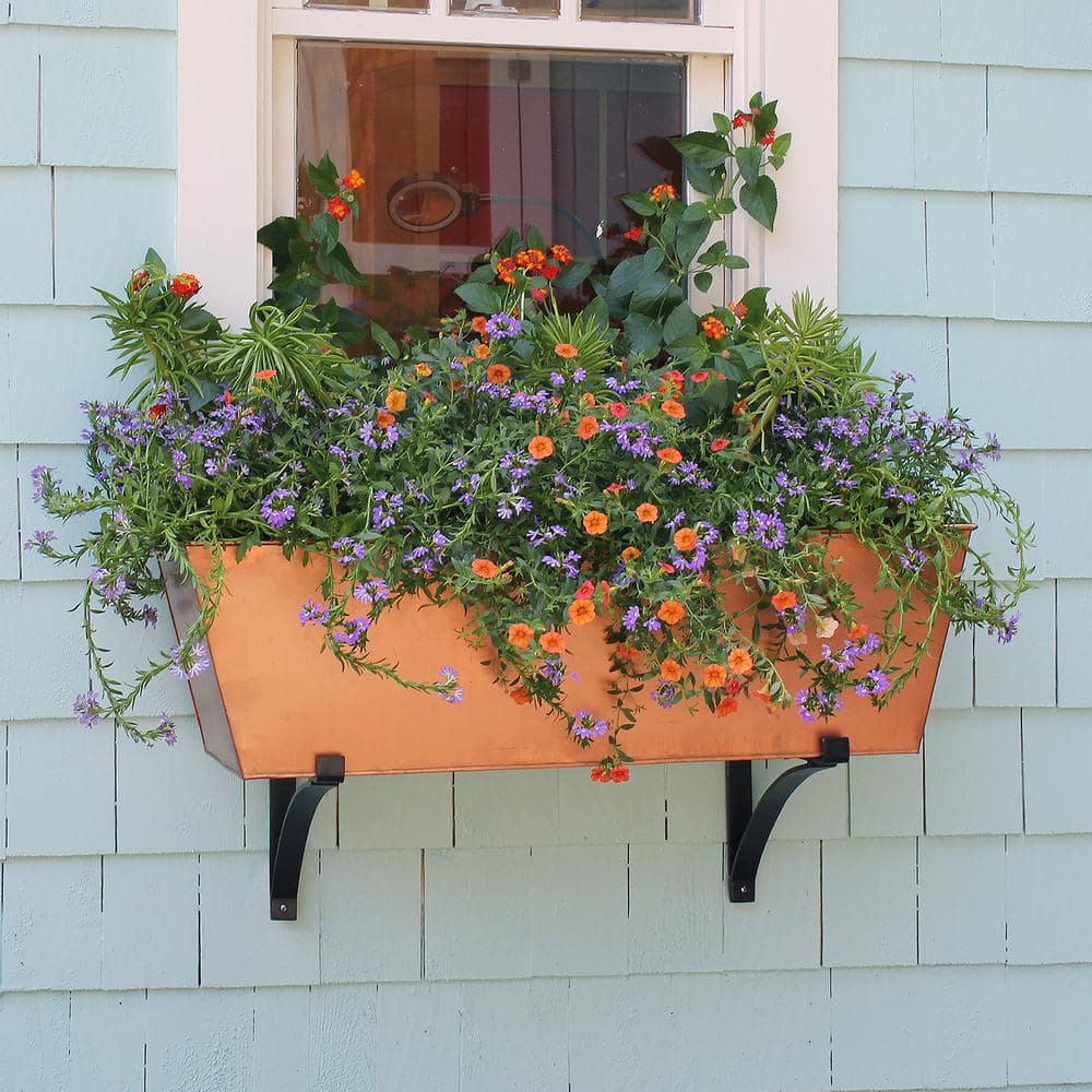 Black Wrought Iron Mission Style Shelf Bracket