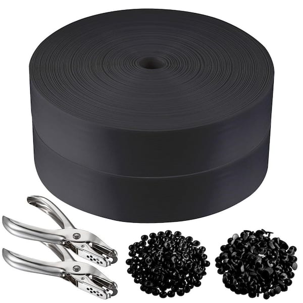 492 ft. Chain Link Fence Privacy, Black Fence Privacy Strip Suitable for Decks, Patios, Grates, Wire Mesh and More.