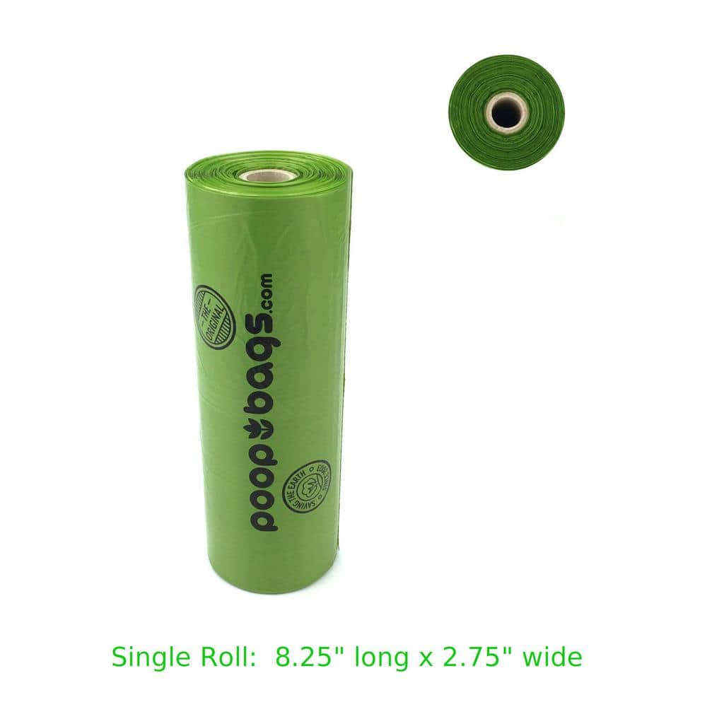  Commercial Grade 8x13 Pet Waste Roll Bags - 40