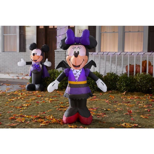 3.5 ft. Minnie Mouse in Bat Costume Halloween Inflatable