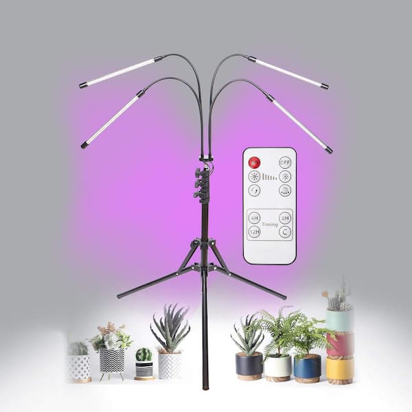 Indoor Plant Growing with LED Lights - The Home Depot