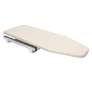 32.28 in. x 12.20 in. Beige Closet Pull-Out Foldable Ironing Board