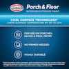 Glidden Porch and Floor 1 Gal. White Gloss Interior/Exterior Polyurethane  Oil Paint PF8010-01 - The Home Depot