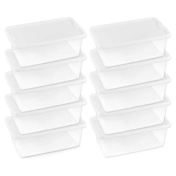 Clear - Storage Containers - Storage & Organization - The Home Depot
