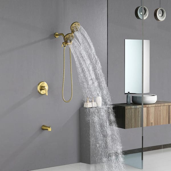 https://images.thdstatic.com/productImages/d586d6fd-a136-422c-9687-d45d513d8191/svn/brushed-gold-dual-shower-heads-smdjef022856abg-1d_600.jpg