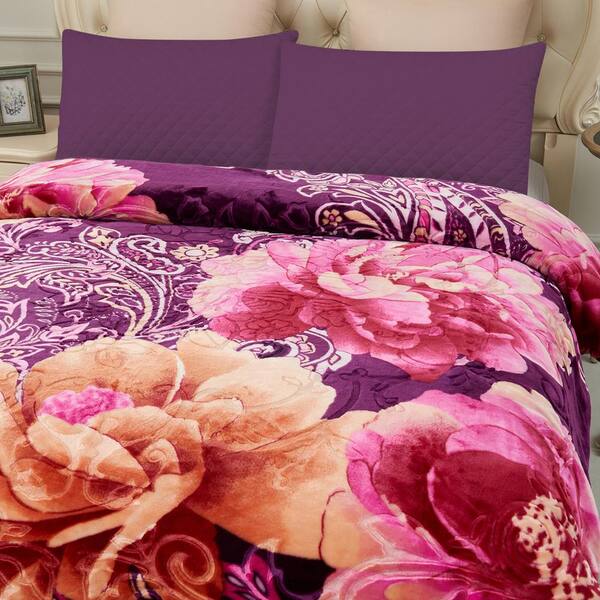 Single Bed Blanket For Deep Winter GSM 450 (Pink) at Rs 949/piece