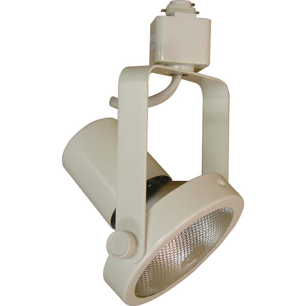 1-Light White Adjustable Medium Gimbal Ring Track Lighting Head price history on PriceWatchPro
