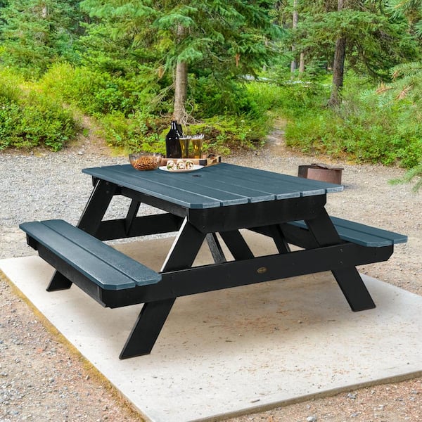 Highwood The Sequoia Professional Commercial Grade National Plastic Outdoor Picnic Table