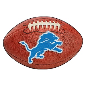 NFL Detroit Lions Photorealistic 20.5 in. x 32.5 in Football Mat