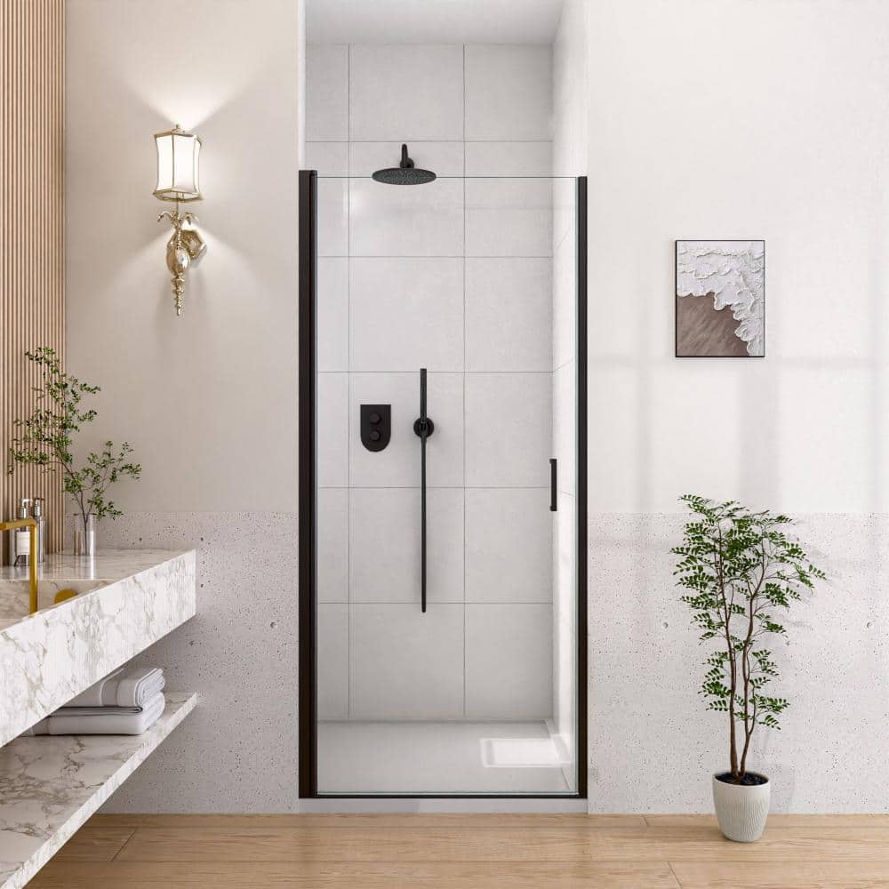 30 in. W x 72 in. H Frameless Circular Pivot Shower Door, 1/4 in.Thick Tempered Glass,Zero-Leak Seal,Adjustable Fit price history on PriceWatchPro