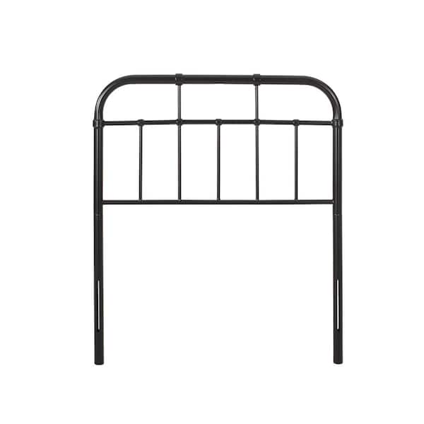 Crombie Flat Black Twin Headboard