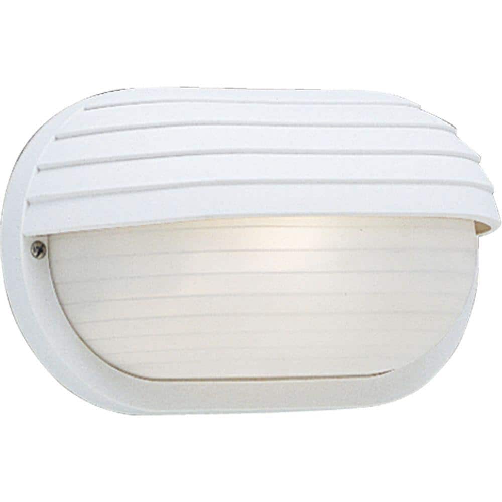 1-Light 5.9 in. Outdoor White Wall Lantern price history on PriceWatchPro