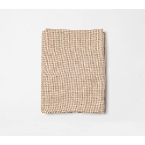 Tweed 60"X84" Red Solid 100% Cotton Tablecloth