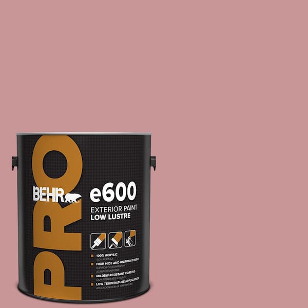 BEHR PRO 1 Gal. #S140-4A Dusty Rose Low Luster Exterior Paint
