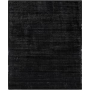 Mirage Anthracite 8 ft. x 10 ft. Solid Area Rug