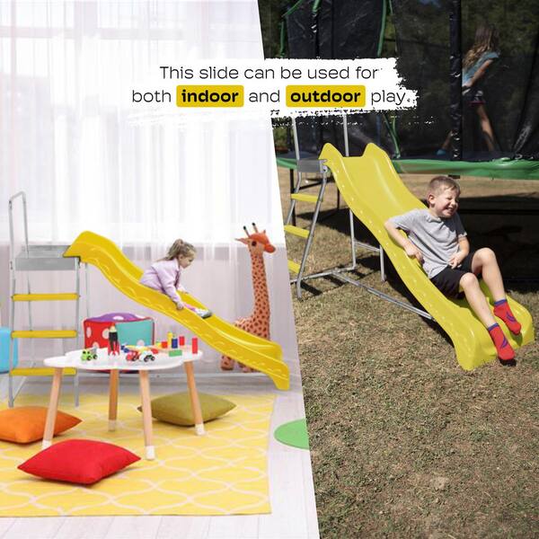 Upper Bounce 27 in. W x 72 in. D x 53 in. H Trampoline Step Ladder