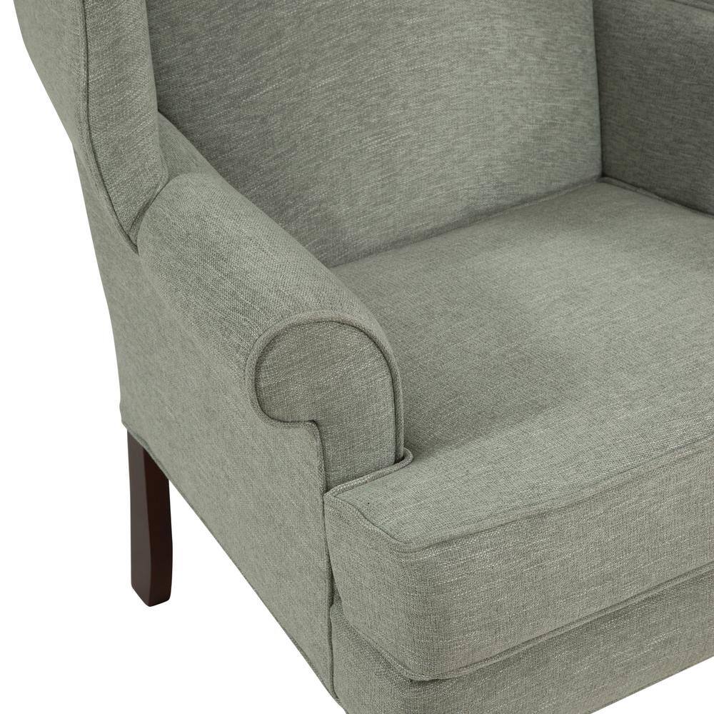 Traditional Handcrafted Red Wood Accent Chair