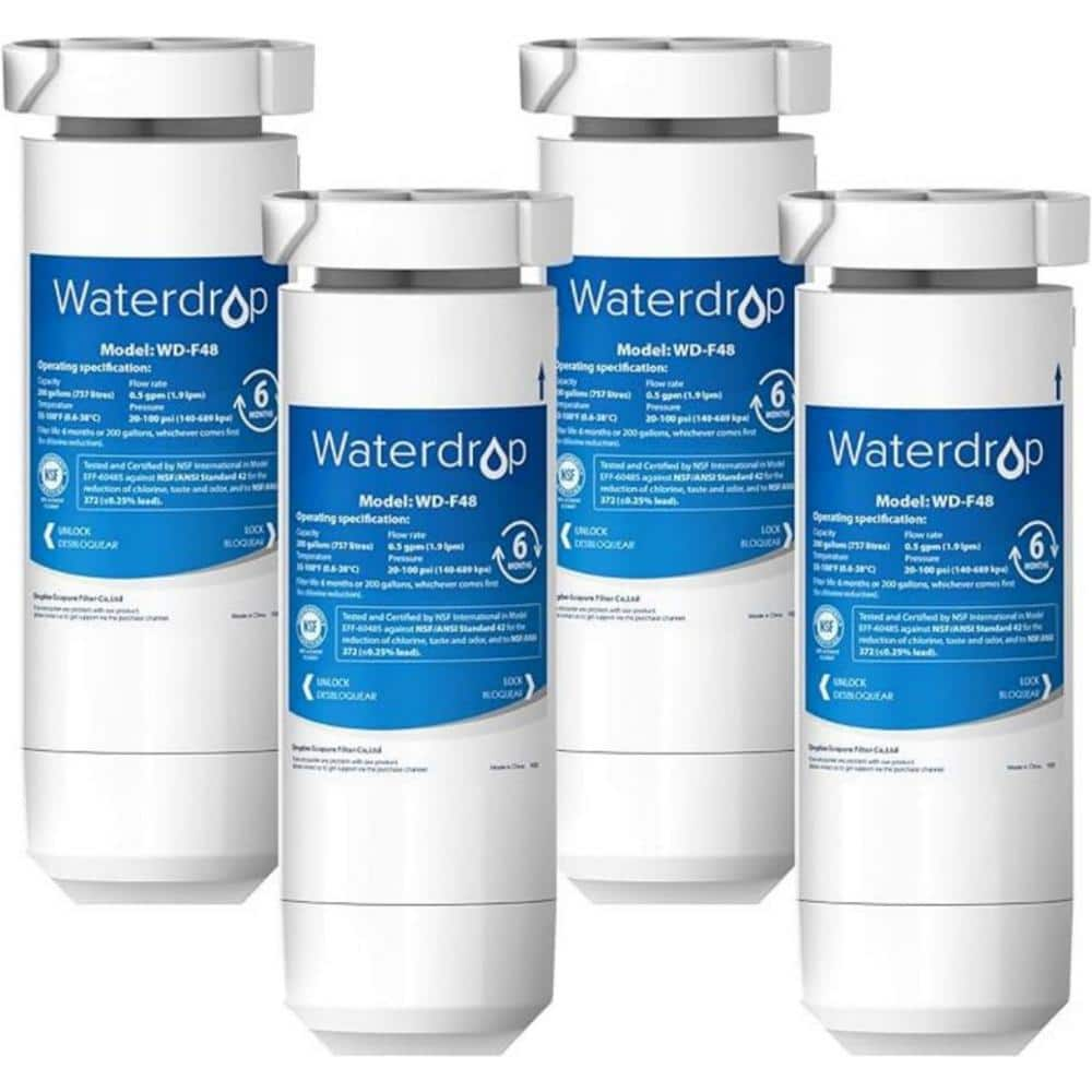 Waterdrop Refrigerator Water Filter Replacement For GE XWF WR17X307024 ...