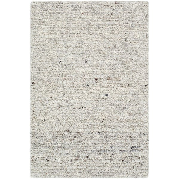 Livabliss Passion Light Grey Cottage 2 ft. x 3 ft. Indoor Area Rug