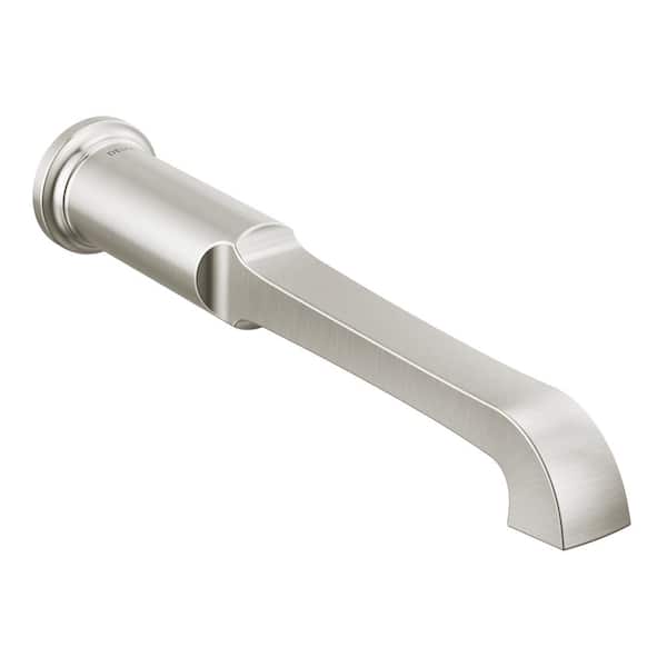 Delta Tetra 2-Handle Wall-Mount Roman Tub Faucet Trim Kit in Lumicoat Stainless (Valve and Handle Not Included)