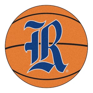 Rice Univesity 27 in. Diameter Basketball Rug
