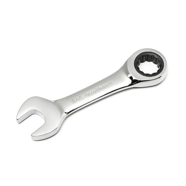 GEARWRENCH 9518 18mm Stubby Combination Ratcheting Wrench 9518D 